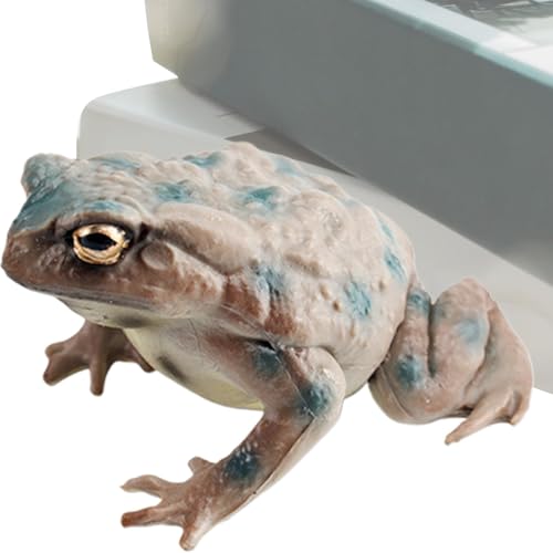 Janurium Toad Kids Toy - Leichte Kröte Spielzeugfigur, lustige Froschfiguren -Figurenmodell | Nette Froschstatue, Sammler -Miniaturspielzeugmodelle, P. von Janurium