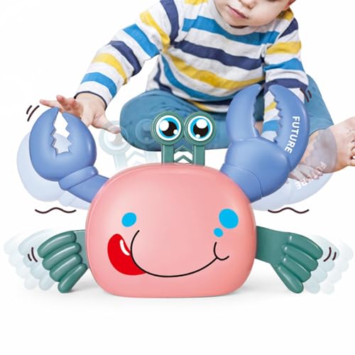 Krabbenspielzeug, Krabbenspielzeug, Krabbenspielzeug, Spielzeug in Form einer Krabbe | lustiges Krabbenbaby Krabben-Spielzeug, Lernspielzeug für frühes Lernen von Krabben von Janurium