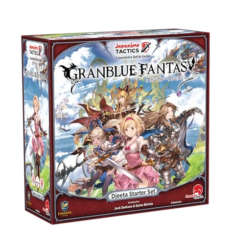 Japanime Tactics: Granblue Fantasy Djeeta Starter-Set, vom Schöpfer des Drachenfeuers, Strategisieren und kämpfen, für 2–4 Spieler ab 14 Jahren von Japanime Games