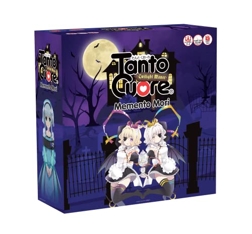 Japanime Games Tanto Cuore Memento Mori Kartenspiel, Anime-inspiriertes Spiel und Arclight, mit Dienstmädchen und Butlers, 2–4 Spieler, Maid Café Thema von Japanime Games