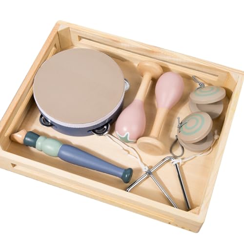 Jasaly Musiker Box aus Holz, Orff, Percussionsinstrument, Musik, Früherziehung von Jasaly