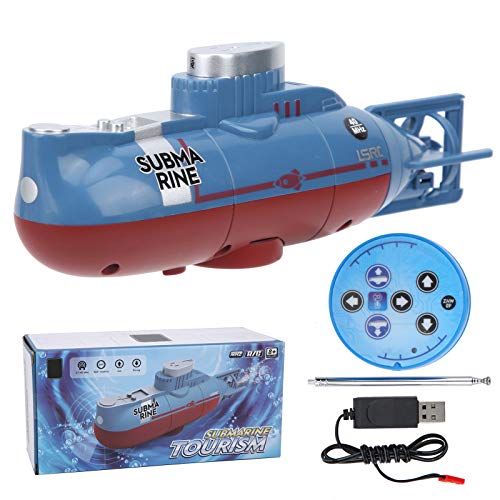 Jauarta U Boot mit Fernbedienung, Boot Schiff Militärmodell Elektrisches Wasserspielzeug, Simuliertes U-Boot-Modell,6 Kanal -Fernbedienungs U Boot Kinder von Jauarta
