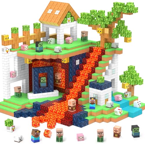 Magnetische Bausteine Blöcke 150 Teile Sensorik Magnetische Spielzeug Geburtstag Weihnachten Geschenke für Jungen Mädchen Alter 3 4 5 6 7 8 EIN Ostergeschenk Kreatives Kinderspielzeug Magnetische Bausteine Blöcke 150 Teile Sensorik Magnetische Spielzeug Geburtstag Weihnachten Geschenke für Jungen Mädchen Alter 3 4 5 6 7 8 EIN Ostergeschenk Kreatives Kinderspielzeug von JauniQ