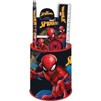 7-teiliges Schreibwarenset, Spiderman, Geschenk zur Einschulung von Javoli