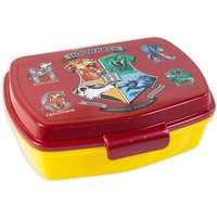 Harry Potter Lunchbox aus Kunststoff, 17,5cm x 13,5cm von Javoli