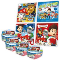 Paw Patrol Zauberhandtücher im 4er Set, 100% Baumwolle, 30cm x 30cm von Javoli