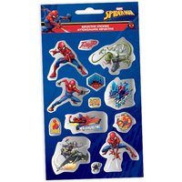 Spiderman Stickerbogen mit 13 Stickern, 21cm x 14cm von Javoli