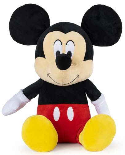 Disney Mickey Mouse Plüschkissen Buddy – superweiches Charakterkissen – Polyester-Mikrofaser, 43,2 cm von Jay Franco