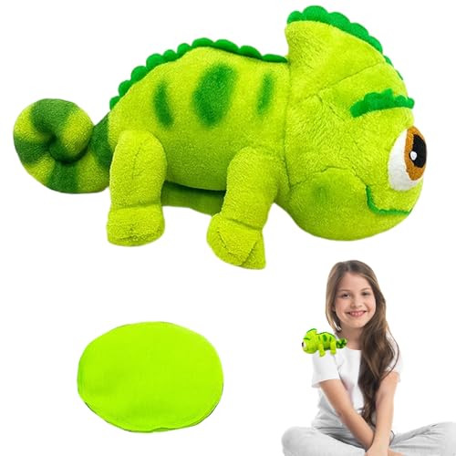 JazRvr Chamäleon Kuscheltier, Magnetische Plüschfigur Für Kinder, Inspiriertes Spielzeug JazRvr Chamäleon Kuscheltier, Magnetische Plüschfigur Für Kinder, Inspiriertes Spielzeug von JazRvr