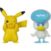 PKW - 2 Pack (Quaxly & Pikachu #8) W1 von Jazwares GmbH