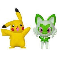 PKW 2 Pack (Sprigatito & Pikachu #6) W1 von Jazwares GmbH