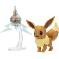 PKW - Battle Figure Core Pack (Eevee #4 & Rotom with Stand ) W17 von Jazwares GmbH