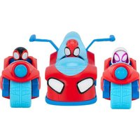 Spidey 3-in-1 Fahrzeug Jet + 2 Motorräder von Jazwares GmbH