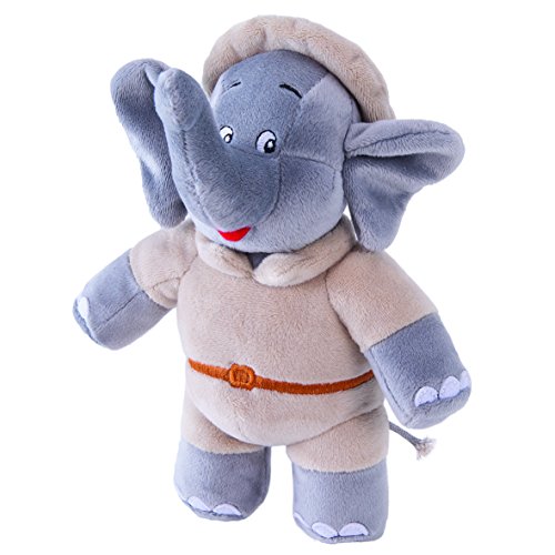 Jazwares - 10842 - Jazwaresauf Safari, Plüschfigur mit Sound, 18 cm von Jazwares