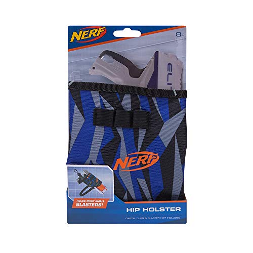 Jazwares 11503 NERF - ELITE Hip Holster, unisex-child, Blue and Orange von TOY PARTNER