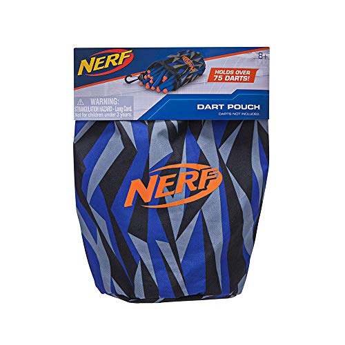 Nerf Elite Dart Beutel NER0151 Aufbewahrungsbeutel für bis zu 50 Nerf Darts aus hochwertigem Nylonmaterial im stylischen Nerf Elite Design, inklusive Clip zum befestigen von TOY PARTNER