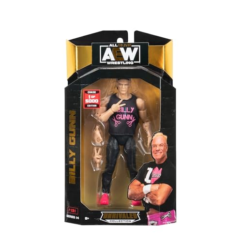 Jazwares AEW Billy Gunn Unrivaled Collection #131 Series 14 * Chase * 1 of 5000 von Jazwares