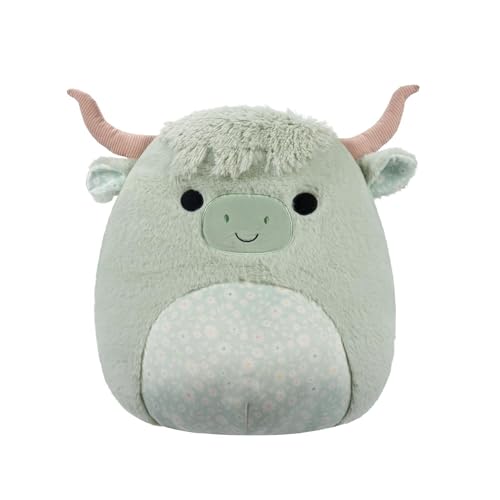 Squishmallows Iver die Highland-Kuh 40 cm, offizielles Jazwares Plüsch, superweiches Kuscheltier von Jazwares