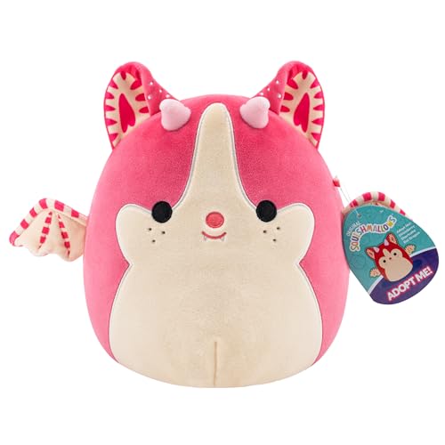 Jazwares Squishmallows Plüschtier Strawberry Shortcake Bat Dragon 20 cm JAZSQAM00006 von Jazwares