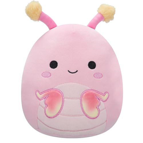 Jazwares Squishmallows SQCR07637 - Guinevere die rosa Gottesanbeterin 19 cm, offizielles Plüsch, superweiches Kuscheltier von Jazwares