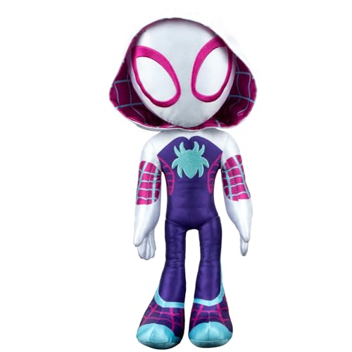 Marvel Spidey and His Amazing Friends – My Friend Ghost-Spider 40,6 cm Plüsch mit Geräuschen – Superhelden-Spielzeug für Kinder ab 3 Jahren Marvel Spidey and His Amazing Friends – My Friend Ghost-Spider 40,6 cm Plüsch mit Geräuschen – Superhelden-Spielzeug für Kinder ab 3 Jahren von Jazwares