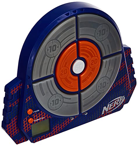 Nerf Elite Digitale Zielscheibe NER0156 interaktive Zielscheibe mit Licht und Sounds und verstellbarem Standbein, trainiere alleine oder im Team von TOY PARTNER