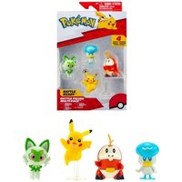 Pokémon Battle Figur Gen IX 4 Stück von Jazwares