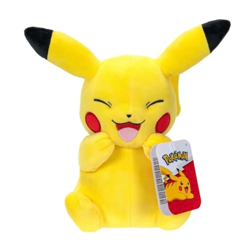 Pokémon PKW3080-20cm Plüsch - Pikachu, offizielles Plüsch von Pokémon