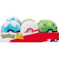 Pokémon Pokéball 4fach sortiert von Jazwares