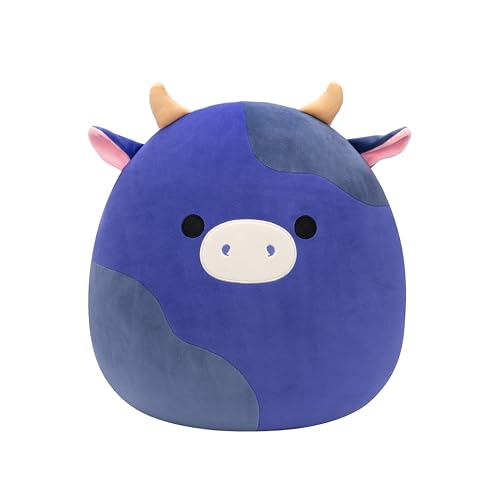 Squishmallows SQCR07710 - Ingred die lila Kuh 40 cm, offizielles Jazwares Plüsch, superweiches Kuscheltier von Jazwares