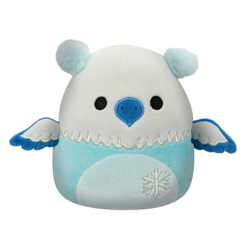 Squishmallows Squishmallow Plüschtier Frostgreif mit Schneeflocke 12 cm Kuscheltiere von Jazwares