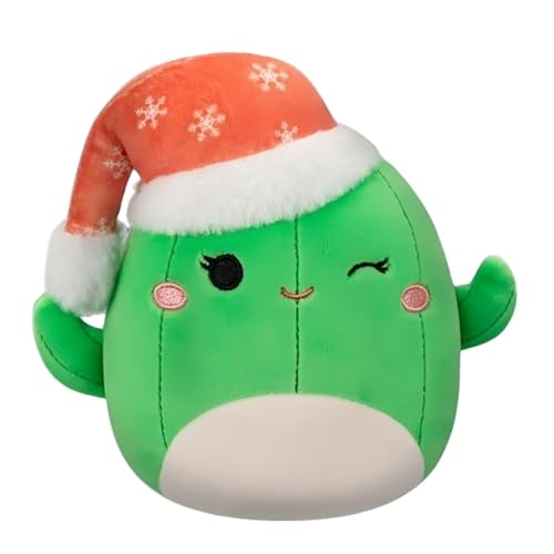 Squishmallows Squishmallow Plüschtier Maritza der Weihnachtskaktus mit Weihnachtsmütze 12 cm Kuscheltiere von Jazwares