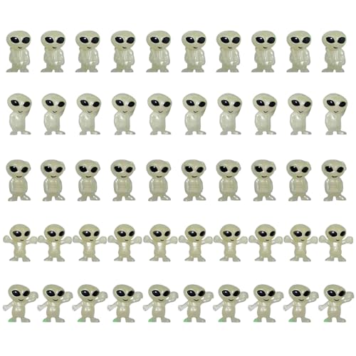 50pcs Mini Alien -Figuren, winziges Leuchten im dunklen Alien -Figur für Kinder kleine Halloween -Spielzeuge für Party -Gefälligkeiten 50pcs Mini Alien -Figuren, winziges Leuchten im dunklen Alien -Figur für Kinder kleine Halloween -Spielzeuge für Party -Gefälligkeiten von Jcasbdn