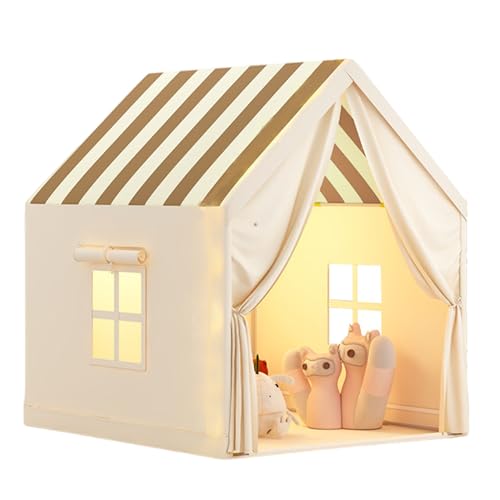 Jcasbdn Kinderzelt Innenräume, 41 x 47 x 50 Zoll atmungsaktives Spielzelt mit Türvorhang und Fenster, abnehmbares Kinderspielhaus mit Metallunterstützung für Kleinkind Jcasbdn Kinderzelt Innenräume, 41 x 47 x 50 Zoll atmungsaktives Spielzelt mit Türvorhang und Fenster, abnehmbares Kinderspielhaus mit Metallunterstützung für Kleinkind von Jcasbdn