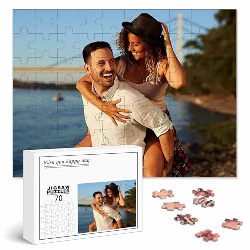 Puzzle Personalisiert mit Foto 500/1000/1500/2000/3000 Teile, Fotopuzzle selbst gestalten, Personalisierbares Geschenk von JeathFea