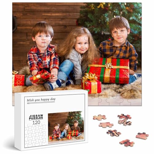 Puzzle Personalisiert mit Foto 500/1000/1500/2000/3000 Teile, Fotopuzzle selbst gestalten, Personalisierbares Geschenk von JeathFea