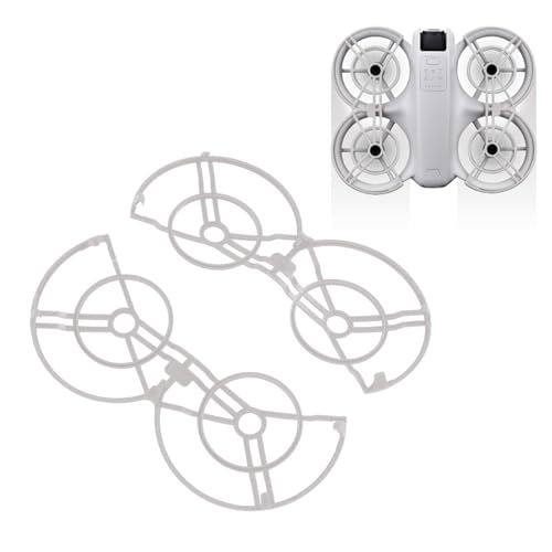 Propeller Guard Protector für NEO -Drohnen, Anti -Kollision -Drohnen -Propeller -Schlagschutz -Drohnenblätter Stoßfänger, NEO -Drohnenzubehör (Gray) von Jectse