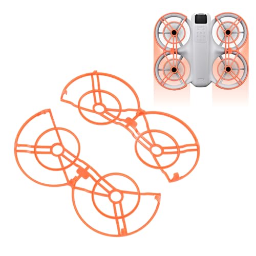 Propeller Guard Protector für NEO -Drohnen, Anti -Kollision -Drohnen -Propeller -Schlagschutz -Drohnenblätter Stoßfänger, NEO -Drohnenzubehör (ORANGE) von Jectse