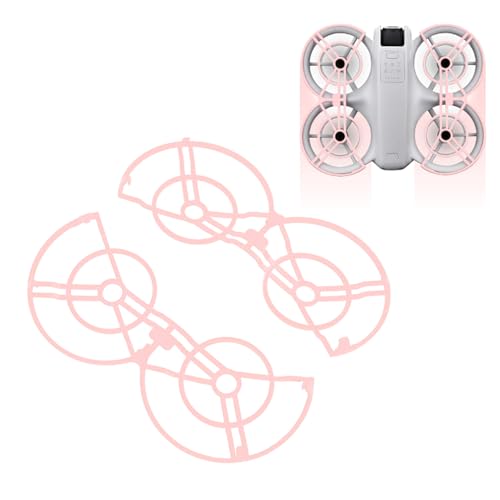 Propeller Guard Protector für NEO -Drohnen, Anti -Kollision -Drohnen -Propeller -Schlagschutz -Drohnenblätter Stoßfänger, NEO -Drohnenzubehör (Rose) von Jectse