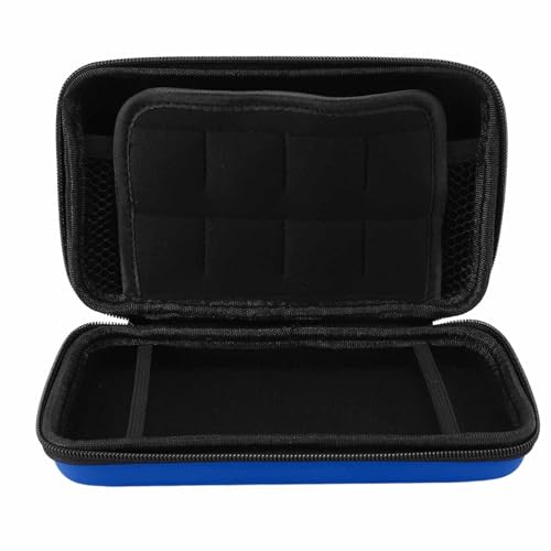 Spielkonsole Hartsc Halen Gehäuse, Tragbar mit 8 Spiel Automaten Innen Tasche, Wasser Beständige Reises Chutz Hülle für Neue 3DS XL, für Neue 3DS XL, für Neue 2DS XL (Blue) von Jectse