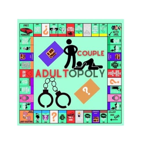 Jeeeun Couple Adultopoly, Adultopoly Board Game, Couple Adult Opoly Board Game, Adultopoly Board Game (1pcs) von Jeeeun