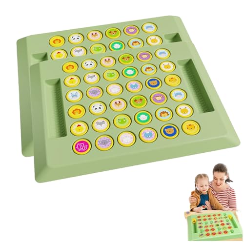 Flip Chess Memory, Flip Memory Game, Animal Flip Chess for Kindergarten Gathering Activity (2pcs) von Jeeeun