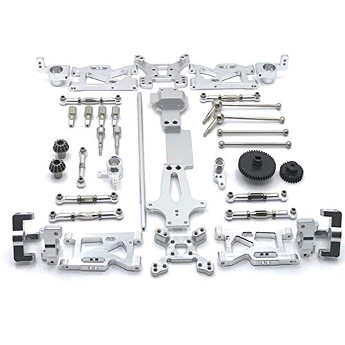 Jeenuuder 1 Set Upgrade-Teile für 144001 1/14 RC Auto Offroad Ersatzzubehör aus Metall von Jeenuuder