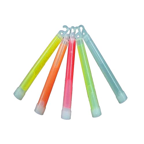 Jeenuuder 1Set 6-Fluoreszenz-Set Leuchtstäbe Wandern und Wandern Camping Outdoor Notfallbedarf von Jeenuuder