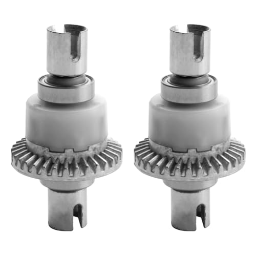 Jeenuuder 2 x PX9300-07A Differential aus Metall für 9300 9304 1/18 RC Automodell, Ersatzzubehör von Jeenuuder