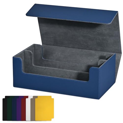 Jeenuuder Card Deck Case Magnetkartenhalter für Magnetkarten, Blau von Jeenuuder