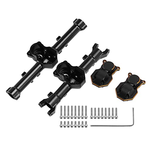 Jeenuuder Differentialdeckel für Achse und Rückseite aus Metall für Auto-Upgrade-Teile auf Axial SCX24 90081 AXI00002 1/24 RC, 2 von Jeenuuder