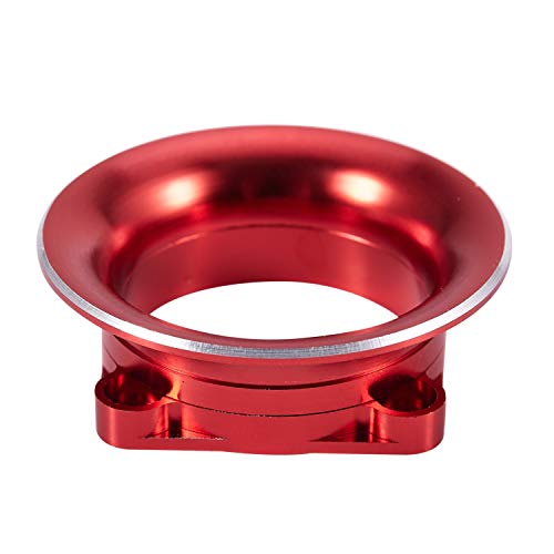 Jeenuuder RC Drift Car Model Car Metal Fan Cover für D3 D4 XIS XI YD Motor Air Inlet Heat Dissipation Channel, Rot von Jeenuuder