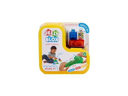 GOLIATH Jelly BLOX - Newbie Kit, Bauspielzeug ab 2 Jahren, mit 11 Sensorische Bausteine, Konstruktion Spielzeug für Kinder von GOLIATH