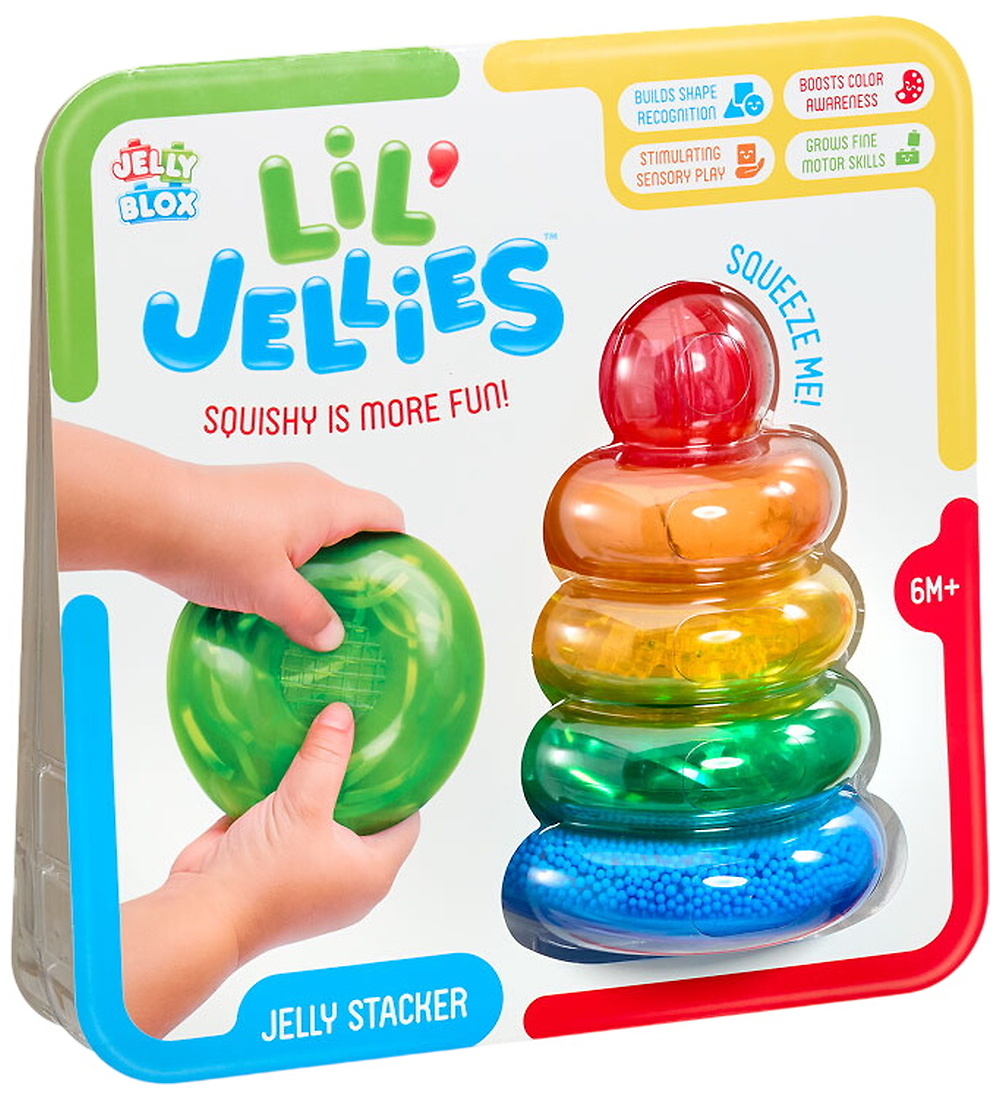 Jelly Blox Stapelturm -26 cm - Lil' Jellies - Jelly Stacker - Jelly Blox - One Size - Bauklötze Jelly Blox Stapelturm -26 cm - Lil' Jellies - Jelly Stacker - Jelly Blox - One Size - Bauklötze von Jelly Blox